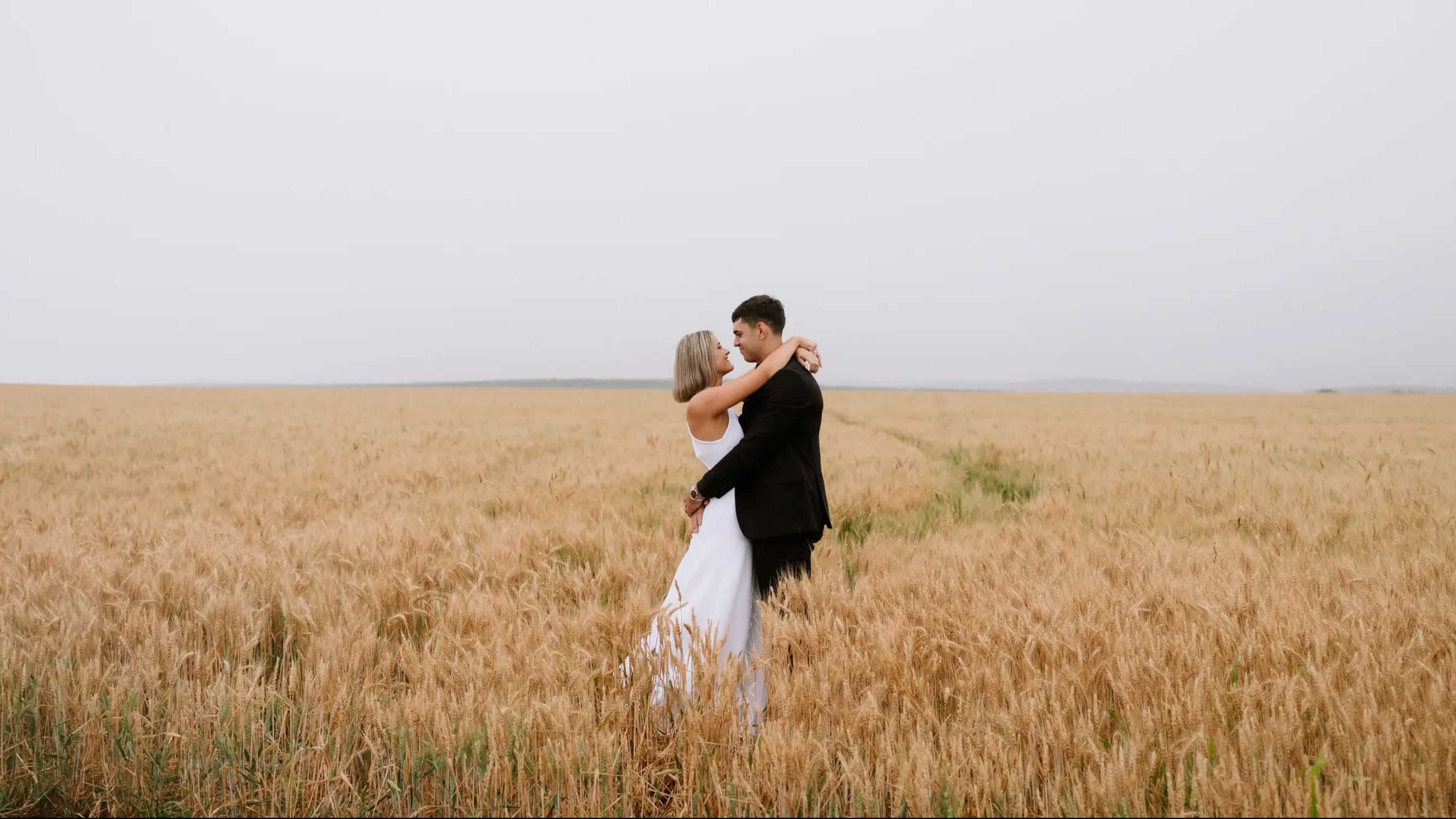 Couple in the field